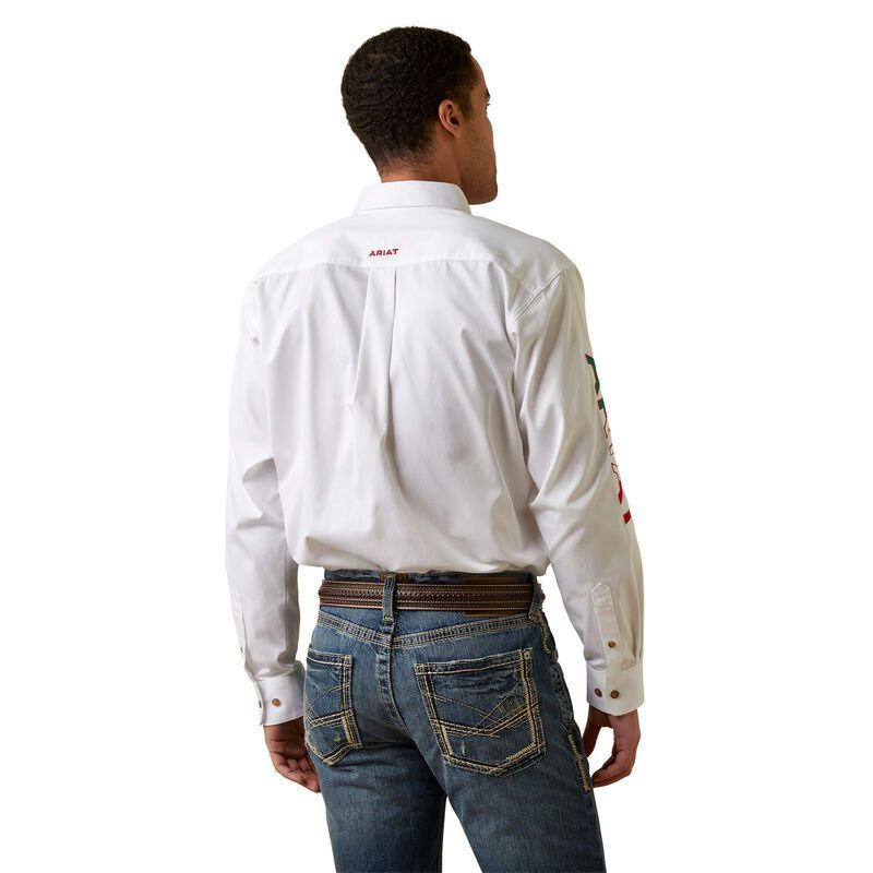 Camisa Ariat Majestuosa Blanca Una Uni n de Elegancia