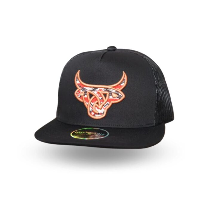 Azteca Flat - Gorra trucker con logo Lost Calf bordado