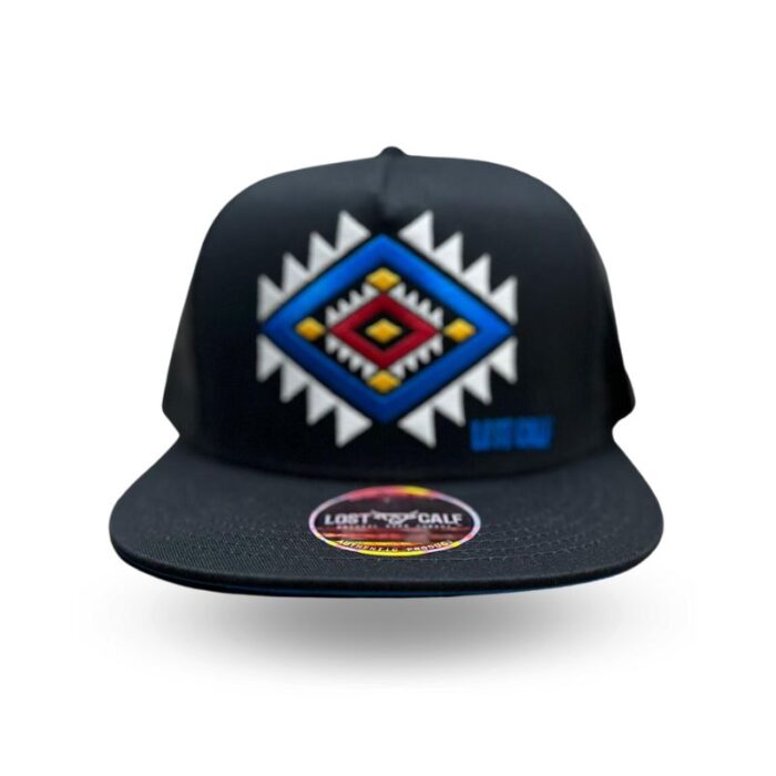 Bullseye - Gorra con logotipos aztecas bordados