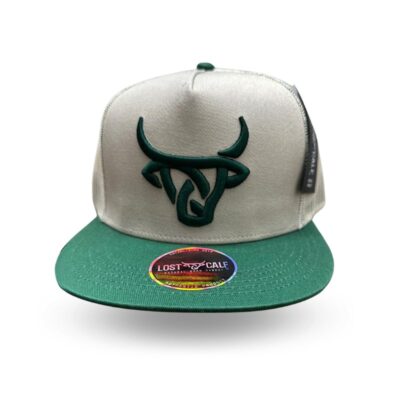 Forest Flat - Gorra con logo de Lost Calf Bull