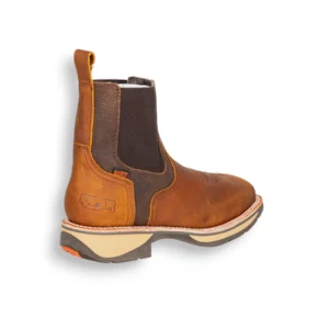 Bota de trabajo Raptor 215 Carson Crazy Horse cuero genuino western vista frontal